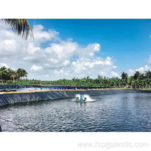 Black-and-White Anti-Leakage Woven Fabric for Farming